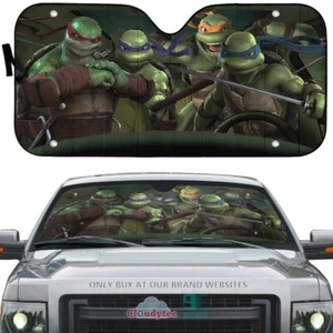 Teenage Mutant Ninja Turtle Cartoon Movie Car Sunshade, Auto Car Windshield - Bild 1 von 2