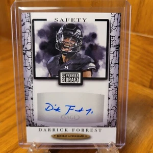 2021 Sage Premier Draft - Autographs #A92 Darrick Forrest (RC) - Picture 1 of 2
