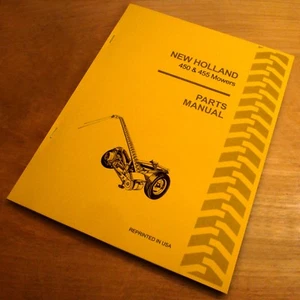 New Holland 450 455 Sichelstange Heumäher Teile Katalog Handbuch Buch NH - Bild 1 von 4
