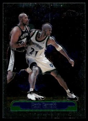 1999-00 Topps Chrome Basketball Kevin Garnett Minnesota Timberwolves #210 NM - Image 1 of 2