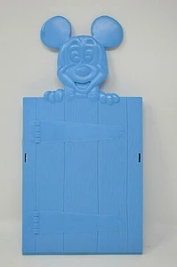 Portaestante azul club de libros Walt Disney Productions 1975 coleccionable - Imagen 1 de 2