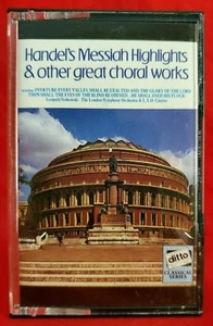 Handel's Messiah Highlights & Other Great Choral Works Cassette West Germany - Picture 1 of 8