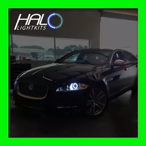 ORACLE LIGHTING 2011-2015 JAGUAR XJ XJR WHITE LED Headlight Halo Ring Kit - Picture 1 of 3