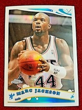 2005-06 Topps Chrome XFractor Refractor Ducan Chosen One Relics GOLD Iverson PSA