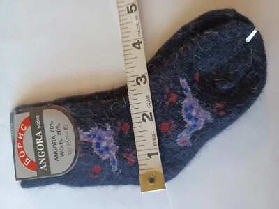 SOCKS KIDS  Boris Angora 80/Wool 20  Mid Calf — 第 1/4 张图片