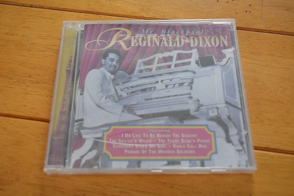 Reginald Dixon Mr. Blackpool CD Vintage Organ Music Big Band Instrumental Album - Image 1 of 2