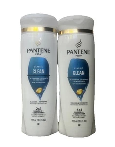 Pantene 2-in-1 Shampoo and Conditioner 12.0oz. 2 Pack - Classic Clean - Picture 1 of 1