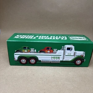 2022 Hess Flatbed Truck with Hot Rods Lights & Sounds NEW - Picture 1 of 10