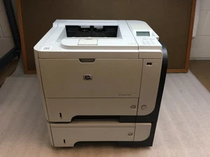 HP LaserJet P3015 Workgroup Monochrome Laser Printer 231K Pg Ct See Description - Picture 1 of 12