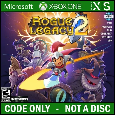 Rogue Legacy 2  Xbox One, Seris  X|S KEY 🔑 ARGENTINA ✅VPN Global ✅Not a Disc - Image 1 of 4