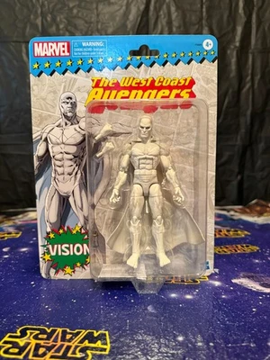6-дюймовая фигурка MARVEL LEGENDS — Hasbro Retro White Vision West Coast Avengers новая!! - Изображение 1 из 4
