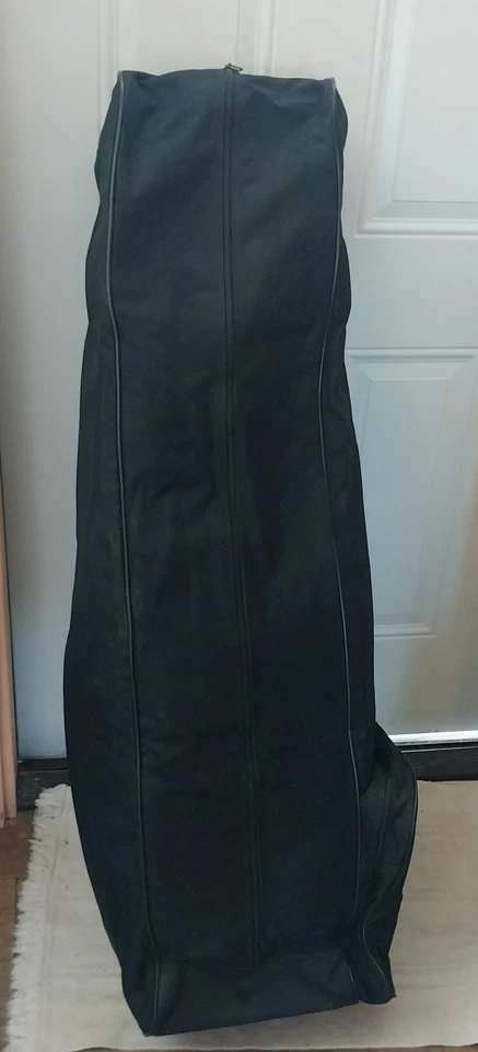 Deluxe Padded Wheeled Golf Travel Bag – 48” Heavy-Duty Roller Case - Image 1 of 4