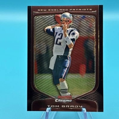 2009 Bowman Chrome - Tom Brady #10 - Image 1 of 2