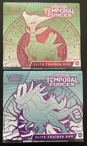 Pokemon Scarlet & Violet Set of 2 Temporal Forces Elite Trainer Box ETB Sealed - Picture 1 of 5