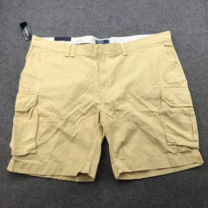 Polo Ralph Lauren Shorts Mens 52 Yellow Cargo Cotton Big & Tall Pockets Casual - Picture 1 of 12