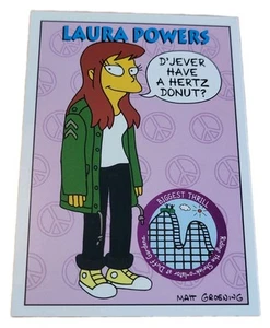 1994 SkyBox The Simpsons S6 Laura Powers Trading Card (G9 - Picture 1 of 2