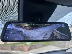 Toyota RAV4 2016-2024 Digital Rear View Mirror & DashCam- Front & Rear +32GB SD - Picture 1 of 8