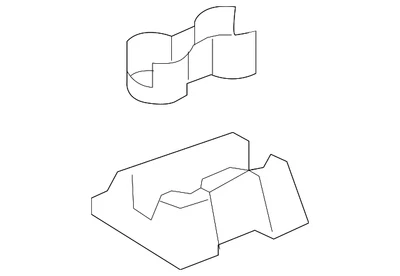 Genuine GM Front Floor Console Rear Cup Holder 15133093 Foto 1 de 4