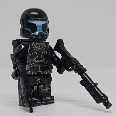 Elite Commando Black lego Accessories & minifigure Star Wars Clone troopers - Image 1 of 2