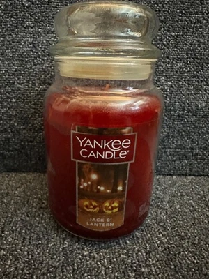 Vela Yankee Candle Jack O' Lantern frasco grande - Imagem 1 de 2