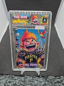 Paul Skenes Custom Slab Refractor Pirates - Bild 1 von 2