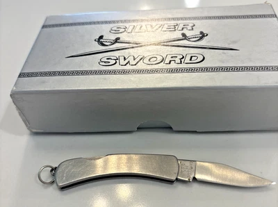 Cuchillo Camillus Silver Sword 862 Lockback EE. UU. SS asas y hoja 2,25" cerrado Foto 1 de 4