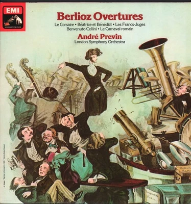 ASD3212 Andre Previn / London Symphony Orchestra Berlioz Overtures LP vinyl UK - Image 1 of 3