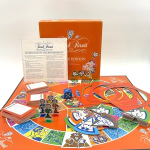 Trivial Pursuit Kinder Edition | Brettspiel 1992 | Mediumset 6–10 Jahre | Parker - Picture 1 of 12