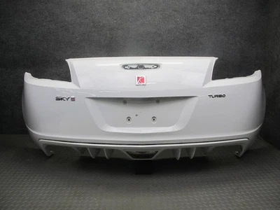 07-10 SATURN SKY RED LINE 2.0L TURBO REAR BUMPER COVER POLAR WHITE OEM - Image 1 of 4