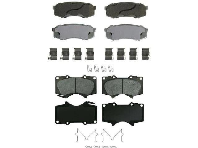 Juego de pastillas de freno para Lexus GX460 2010-2021 2011 2012 2013 2014 2015 2016 TP347QM Foto 1 de 1