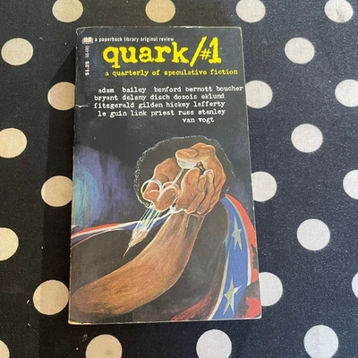 Quark/ #1: A Quarterly of Speculative Fiction 1970 PB SIGNED by A.E. van Vogt - Image 1 of 4