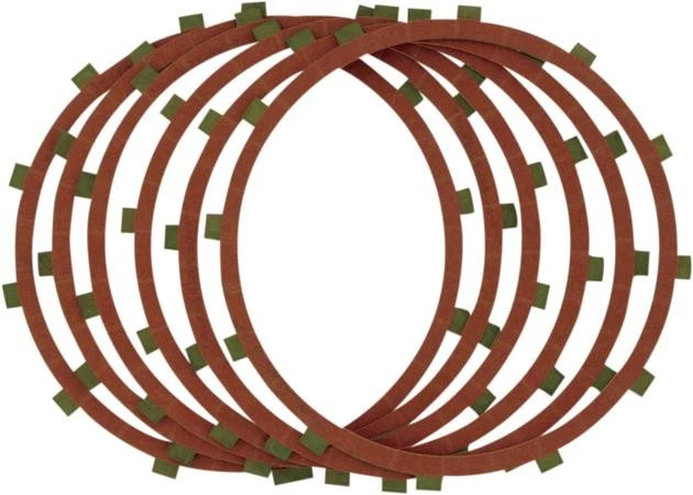 Paquete de 6 placas de fricción de embrague Alto Red Eagle #095752E Harley Davidson Foto 1 de 1