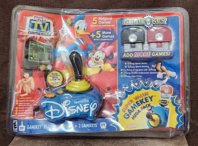 2005 Jakks Pacific Disney Plug N Play TV Game Mega Pack New! - Sealed - Image 1 of 4