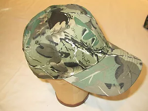 SOMBRERO DE CAMUFLAJE Verde Marrón Gorra de Caza Ajustable Pavo Ciervo Aves Acuáticas Caza - Imagen 1 de 2