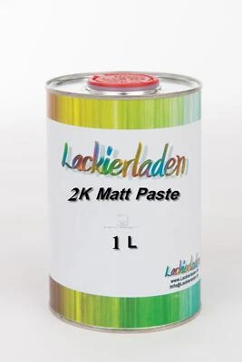 2K Matt Paste 1,0 L | von glänzend zu matt mattieren Lack 1000 ml 1L - Bild 1 von 3