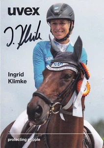 Autogramm - Ingrid Klimke (Reiten) - Bild 1 von 1