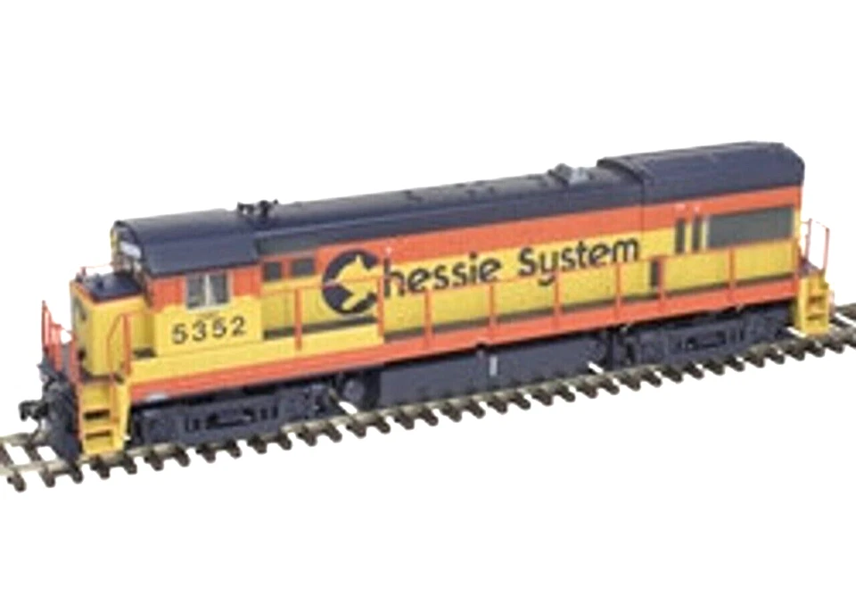 Atlas ~ HO Scale ~ U30B SILVER CSX [EX-CHESSIE] #5356 ~ DC Version ~ 10004261 - Image 1 of 1