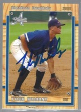 2008 Grandstand Aberdeen IronBirds Tyler Kolodny IP autograph signed card