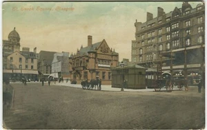 ST ENOCH SQUARE, GLASGOW, RAILWAY STATION - Lanarkshire Postcard - Picture 1 of 2