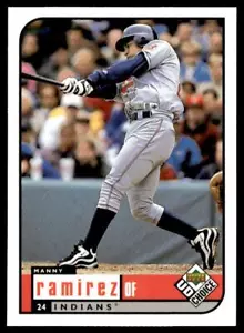 1999 UD Choice Preview #76 Manny Ramirez - Picture 1 of 2