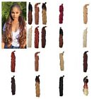 24inch Ombre Spiral Curls Pre Stretched Loose Wave Braiding Hair  Women