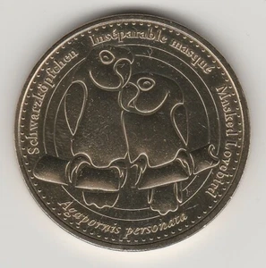 A 2011 TOKEN MEDAILLE MONNAIE DE PARIS -- 67 500 N°8 PERROQUET CLUB PARROT - Imagen 1 de 2