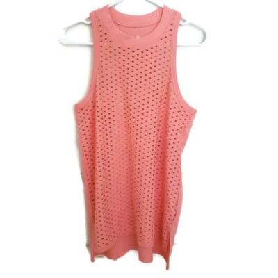 MPG Athletic Workout Tank Top Mesh Coral Relaxed Fit Size Small - Image 1 of 4