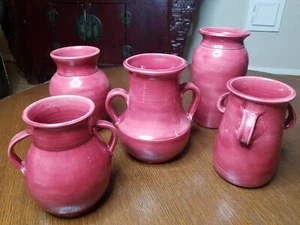 Lanier Pottery set Rare to find! Set of 5 signed pieces. RARE to find as a set! - Picture 1 of 12
