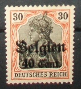 N°900S STAMP GERMAN LANDESPOST IN BELGIEN NEW WITHOUT GUM Aus - Picture 1 of 1