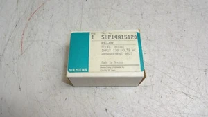 Siemens Sup14a15120 relè montaggio presa 120 v 3pdt Sup14a15-120 nuovo - Foto 1 di 6