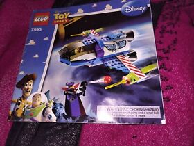 LEGO 7593 Toy Story Buzz's Star Command Spaceship Instruction Manual Original