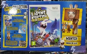RARE The Lapins Cretins La Grosse Aventure édition collector Nintendo WII VF. - Imagen 1 de 4