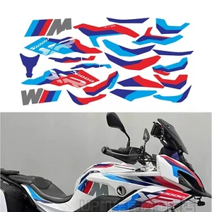 Per BMW S1000XR M1000XR 2020-up Set Completo Carena Corpo Decalcomania Adesivi Kit 2022 - Foto 1 di 20