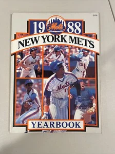 Vintage 1988 New York Mets Official Yearbook Shea Stadium 25th Anniversary 🔵🟠 - Bild 1 von 2